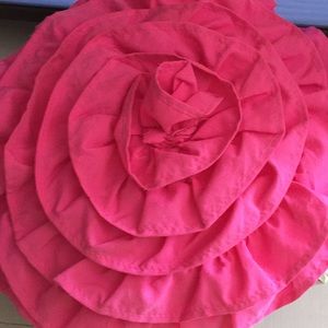 Rose bed pillow,never used,and brand new